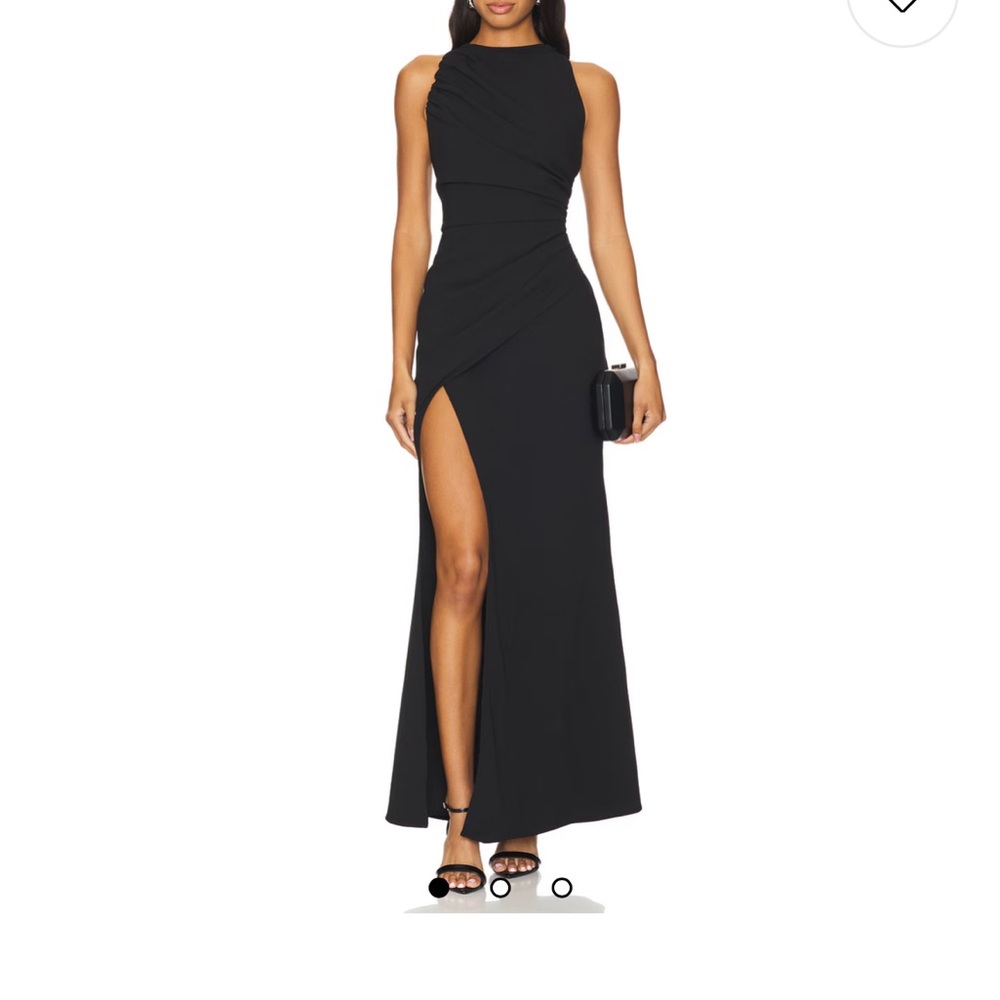 Elliatt Dress - Elliatt Jade Maxi Dress - Black Formal Gown